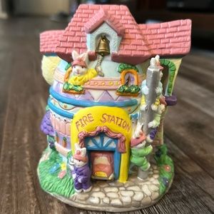 Easter House Hand-Painted Decoration